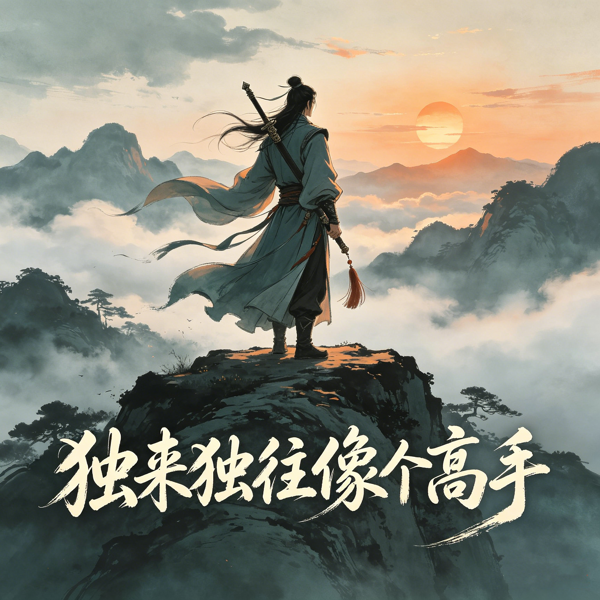 独来独往像个高手封面