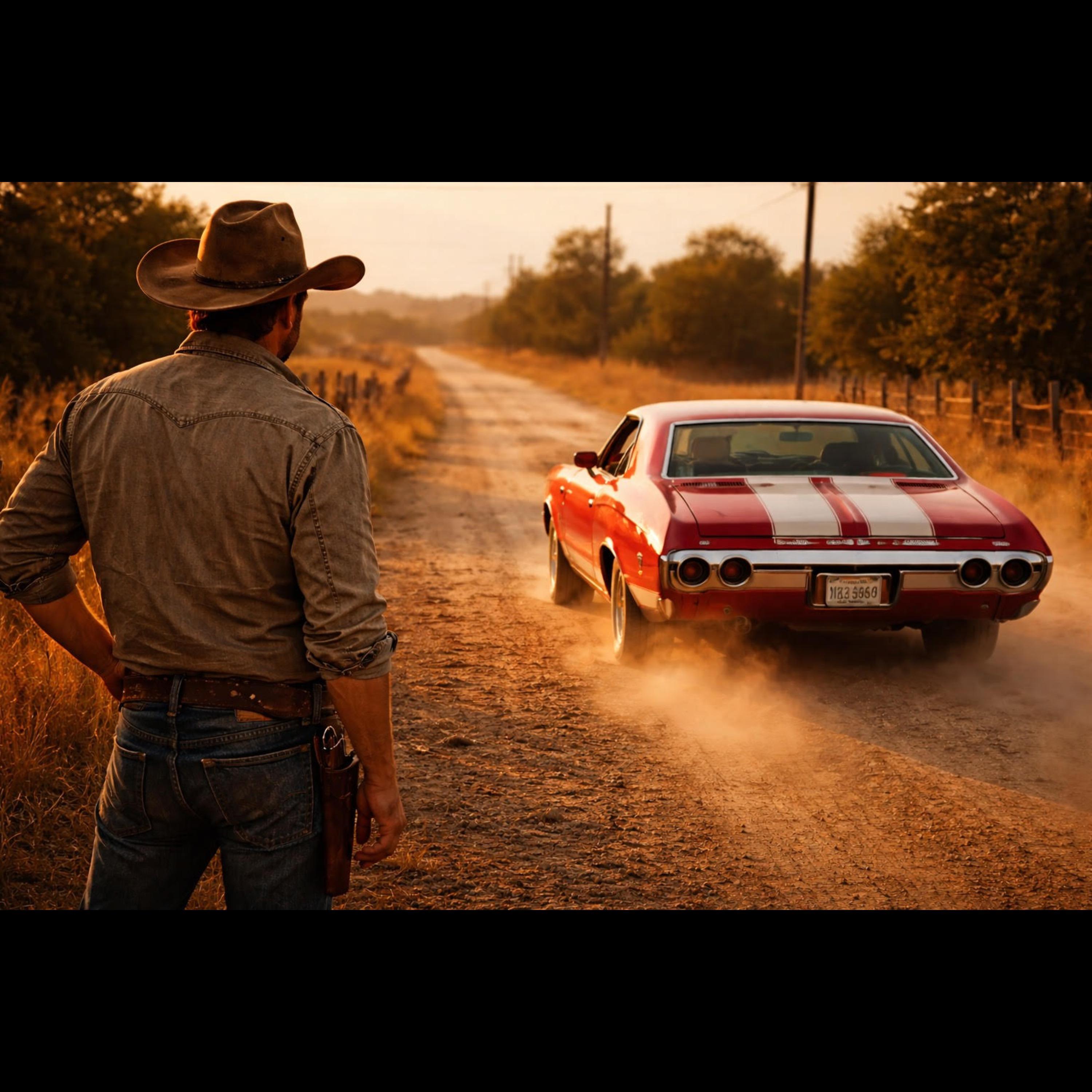 Watching her wave goodbye