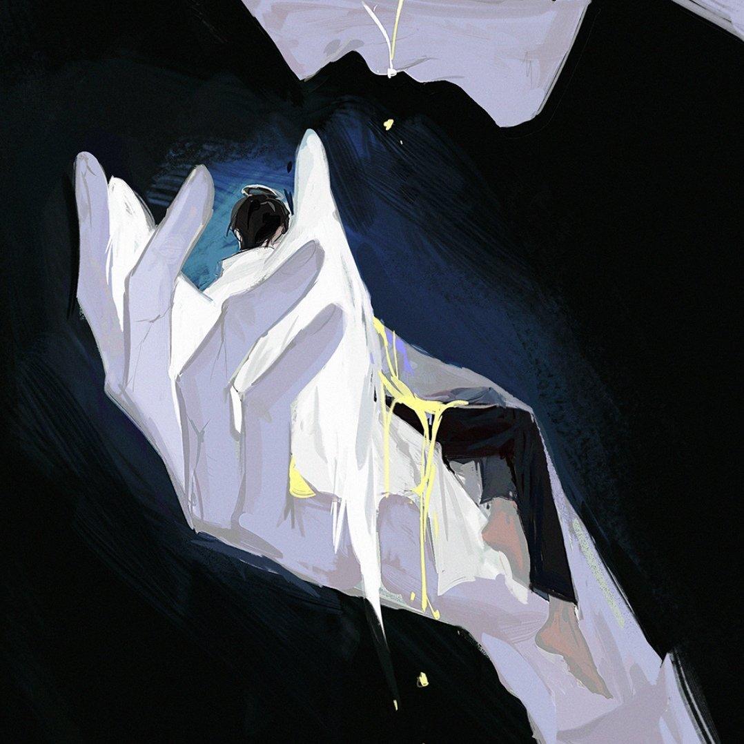 半夜睡不着说打开歌单听听睡吧然后精神了