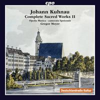 KUHNAU, J.: Sacred Works (Complete), Vol. 2 (Opella Musica, Camerata Lipsiensis, G. Meyer)