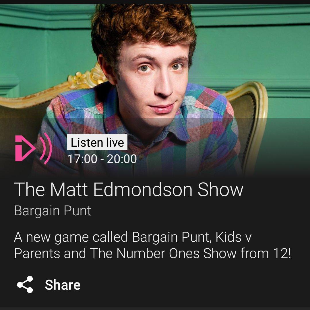 BBC Radio One—The Matt Edmondson Show