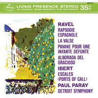 Ravel: Rapsodie espagnole; Alborada del gracioso; Pavane pour une infante défunte; La Valse; Ibert: Escales (Paul Paray: The Mercury Masters II, Volume 19)