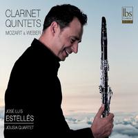 MOZART, W.A.: Clarinet Quintet, K. 581 / WEBER, C.M. von: Clarinet Quintet, Op. 34 (Estellés, Jousia Quartet)