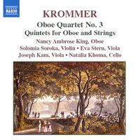 KROMMER: Oboe Quartet No. 3 / Oboe Quintets Nos. 1-2