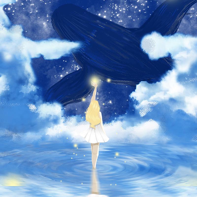 《蓝蓝的天是深深的海》(洛天依版)