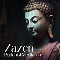 Zazen Buddhist Meditation: Japanese Temple, Attention to the Position, Relaxed and Wakeful