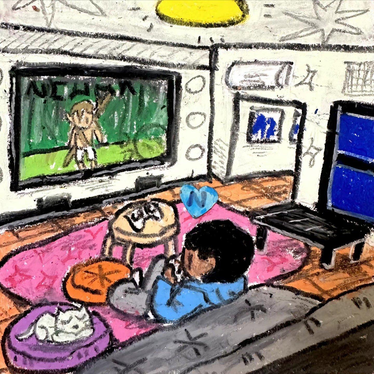 我们应该坐在一起发呆