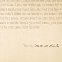 Leave Me Behind