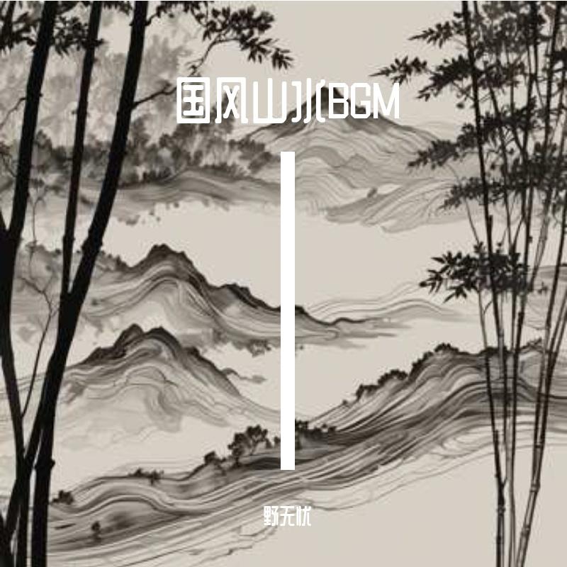 竹林抚琴 - 野无忧封面