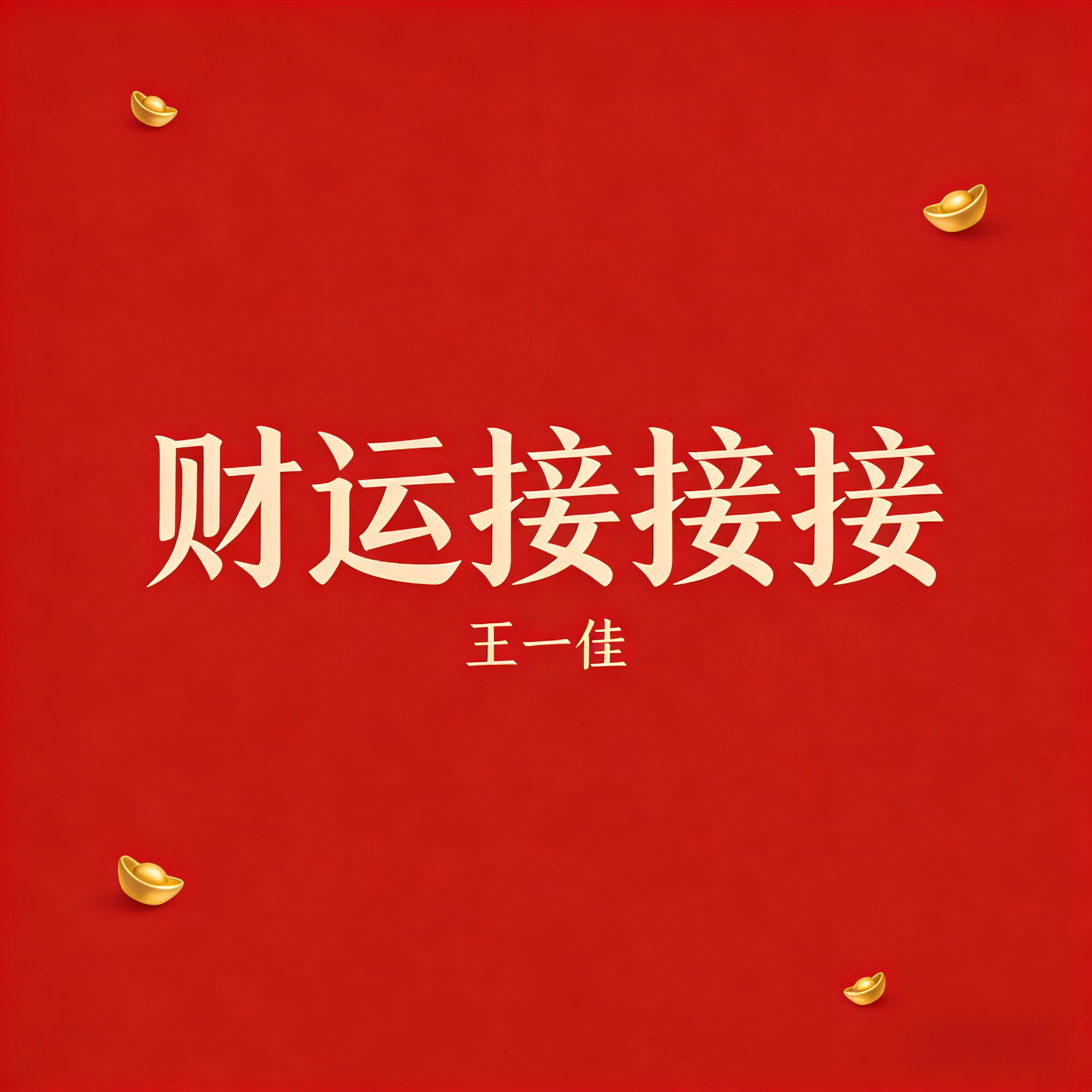财运接接接 - 王一佳封面