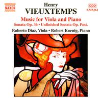 VIEUXTEMPS: Viola and Piano Music