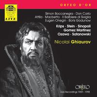 Opera Scenes and Arias - VERDI, G. / ROSSINI, G. / TCHAIKOVSKY, P.I. / MUSSORGSKY, M.P. (Ghiaurov, Waechter, Krips, Sinopoli) (1969-1998)