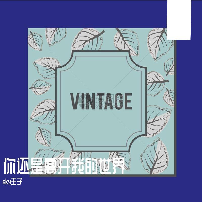你还是离开我的世界封面