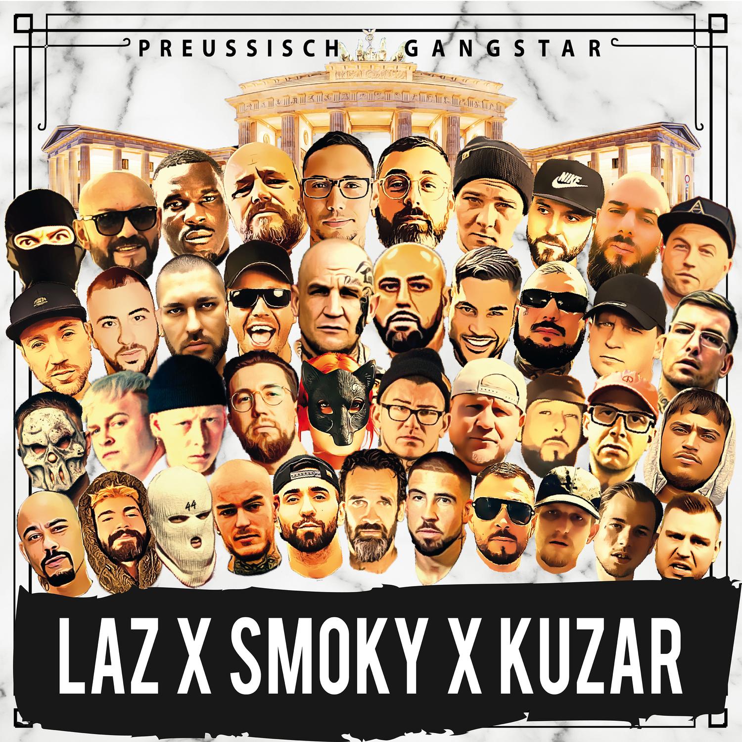 vip专辑blockparty歌手：laz / smoky / preussisch gangsta