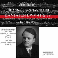 J.S. Bach: Cantatas, BWVV 41 & 79 (Live)