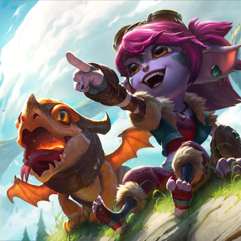 tristana dragontrainer"驯龙炮手 崔丝塔娜"皮肤主题曲 英雄联盟