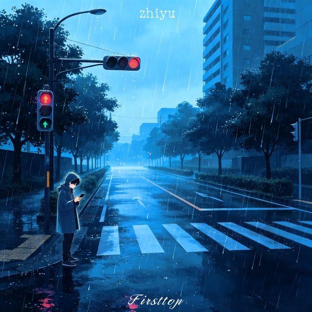 雨点落下封面