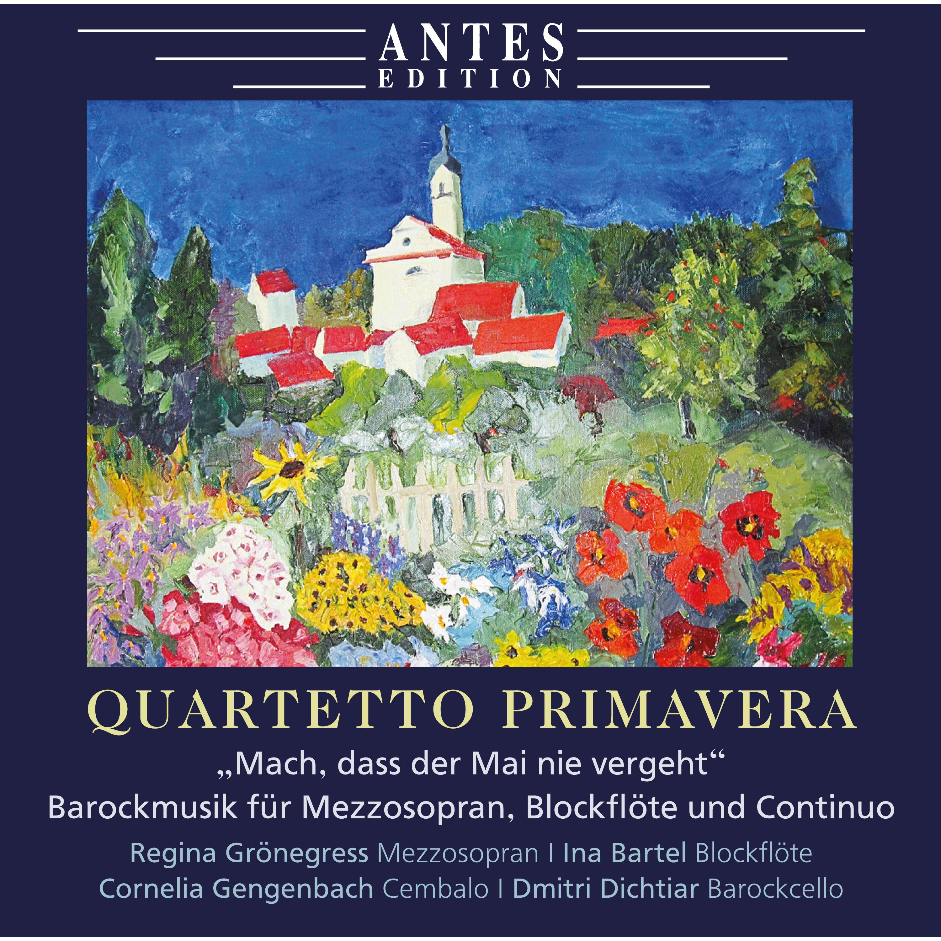 Arie aus der Kantate "Himmelskönig, sei willkommen" für Sologesang und Blockflöte, BWV 182: Leget euch dem Heiland unter