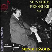 Menahem Pressler, Vol. 1: Mendelssohn