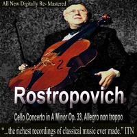 Rostropovich Cello Concerto in A Minor Op. 33, Allegro non troppo