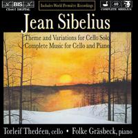 SIBELIUS: Complete Music for Cello and Piano