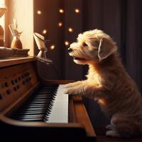 Piano Music Tails: Soothing Dog Melodies