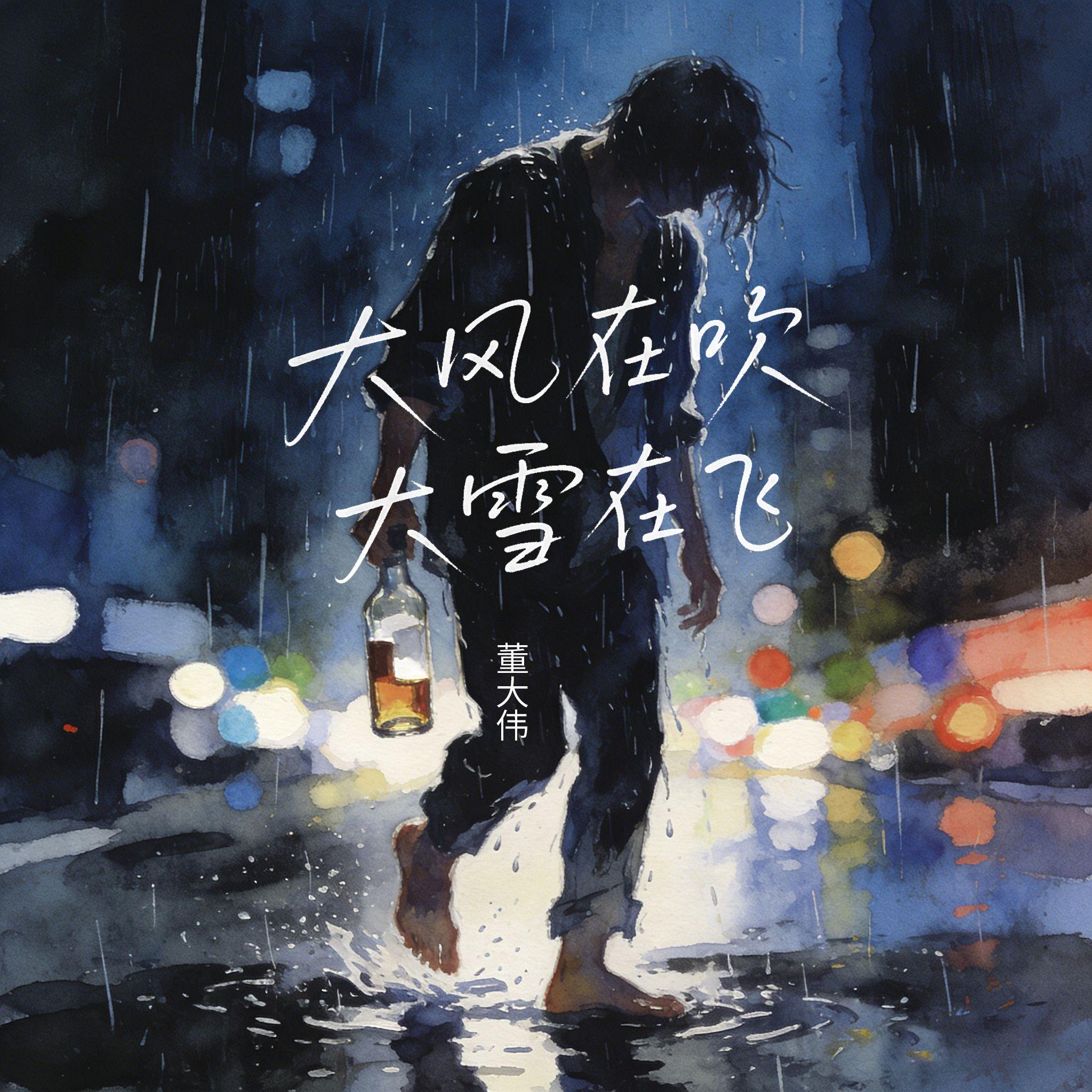 大风在吹大雪在飞（烟嗓版）封面