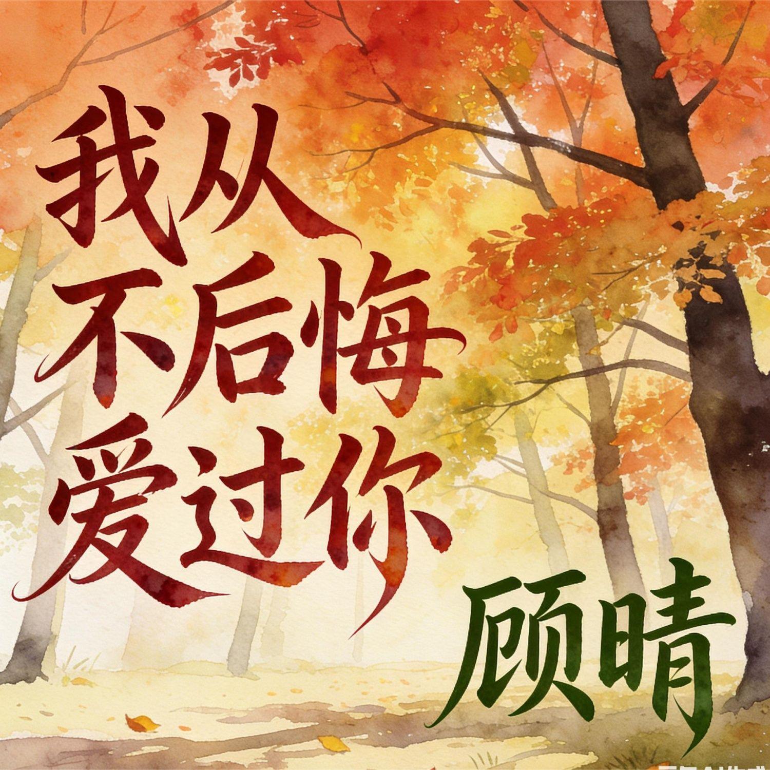 我从不后悔爱过你封面