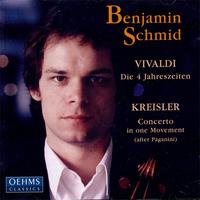 VIVALDI: 4 Seasons (The) / PAGANINI: Violin Concerto No. 1 (arr. F. Kreisler)