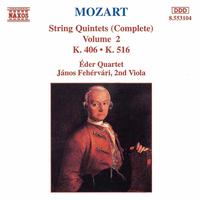 MOZART: String Quintets, K. 406 and K. 516