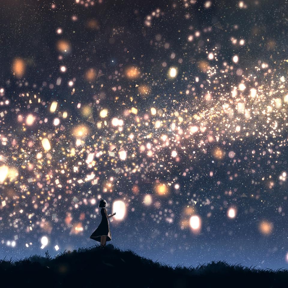 你是近处的灯火，也是遥远的星河