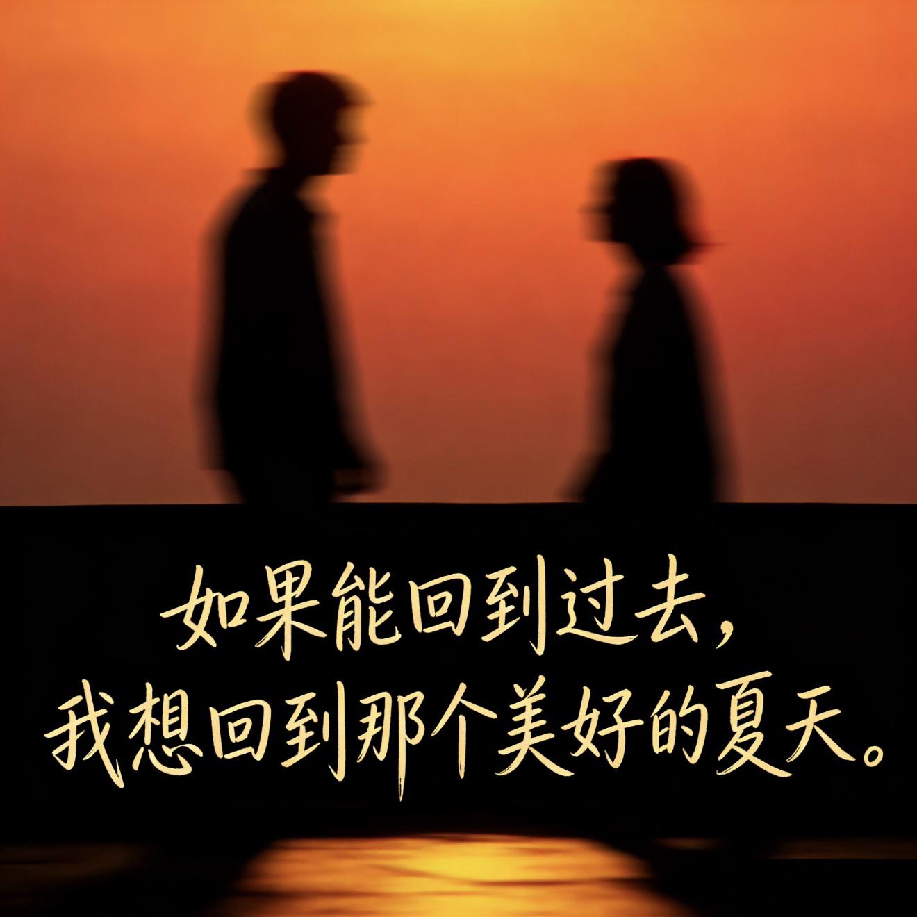 如果能回到过去，我想回到那个美好的夏天。封面