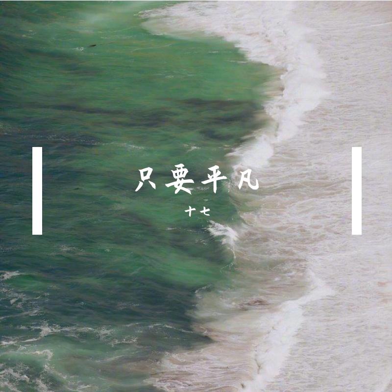 只要平凡封面