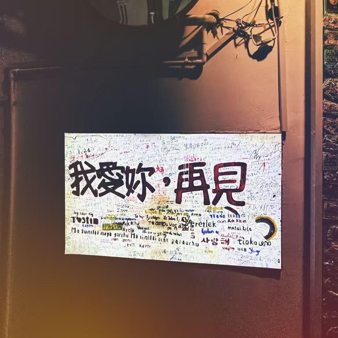 我爱你，再见封面