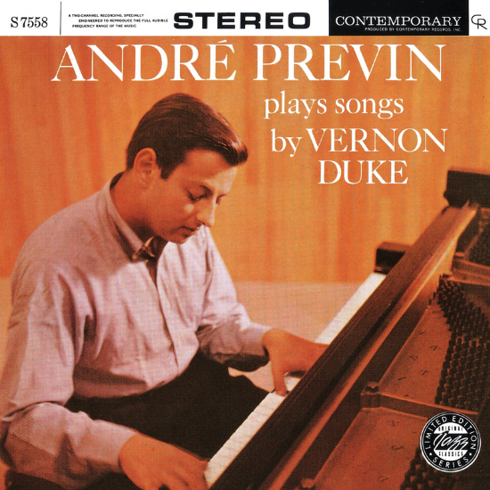 Plays Songs By Vernon Duke