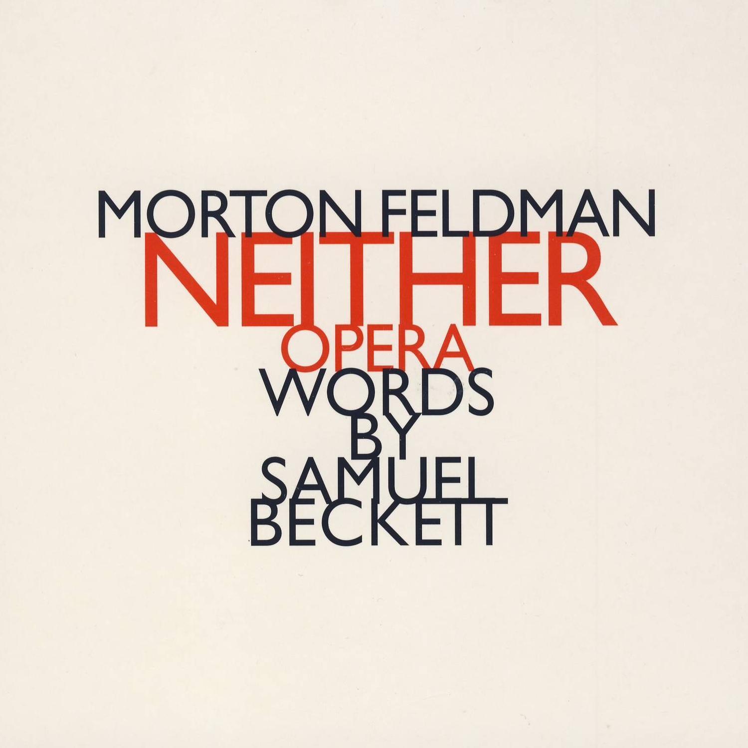 Neither - Words by Samuel Beckett