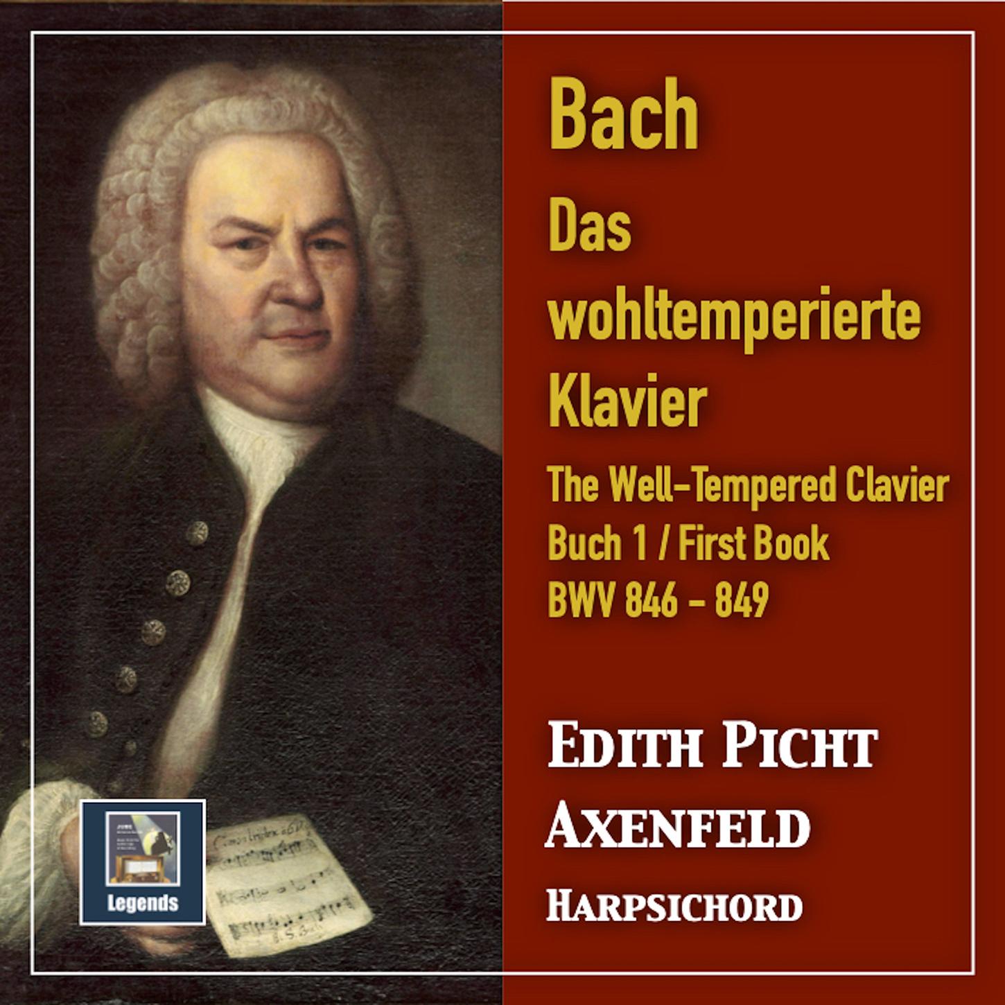The Well-Tempered Clavier, Book 1, Prelude & Fugue in B Minor, BWV 869:II. Fugue