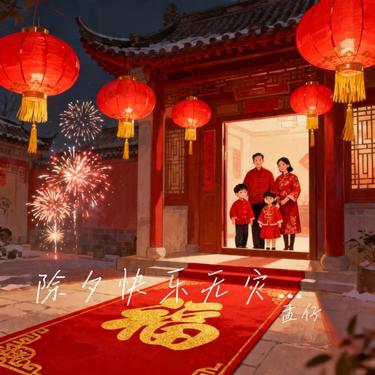 除夕快乐无灾无祸 (Cover 刘宇)封面