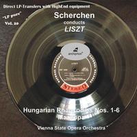 LISZT, F.: 6 Hungarian Rhapsodies / Mazeppa (LP Pure, Vol. 20) (Vienna State Opera Orchestra, Scherchen) (1958-59)