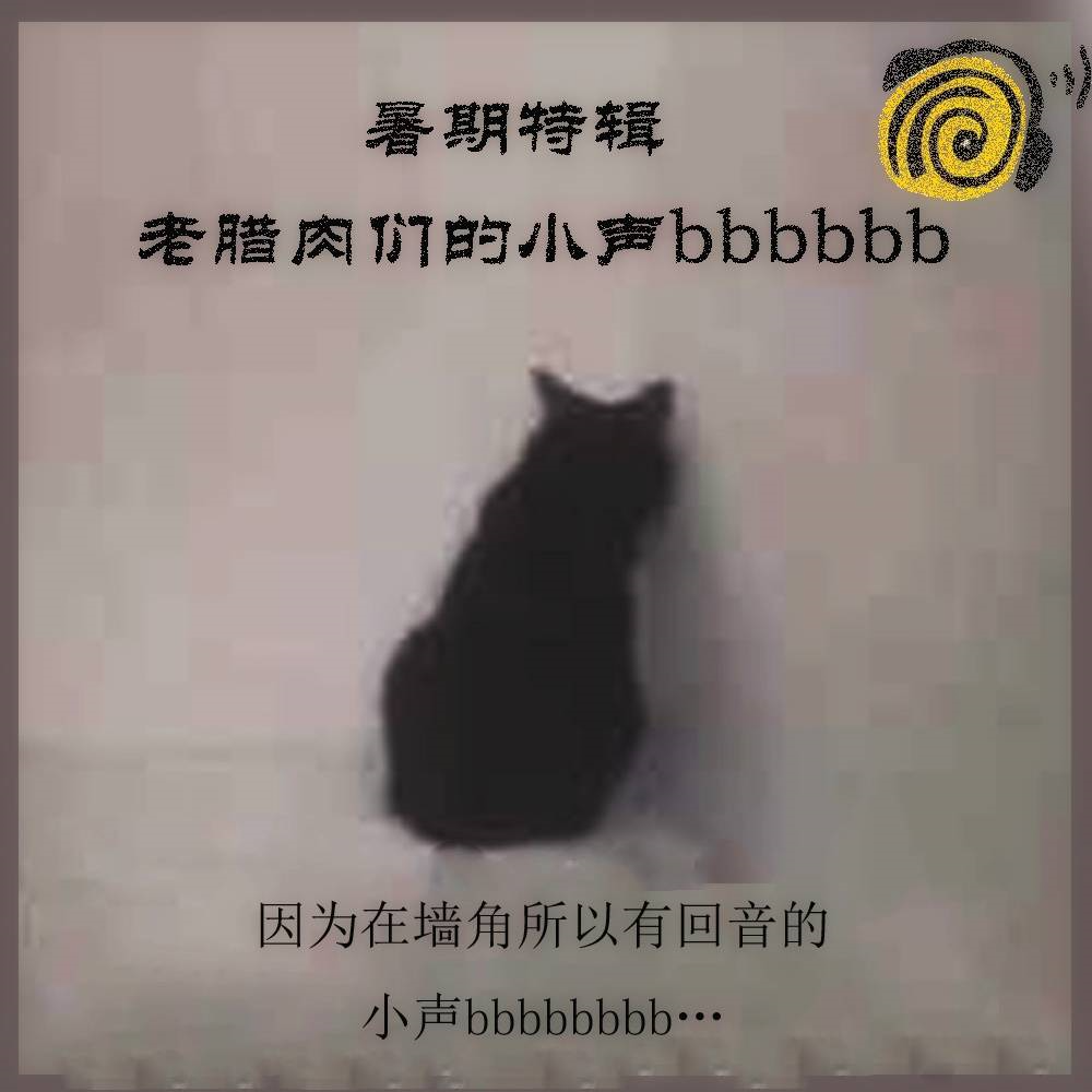 暑期特辑:老腊肉的小声bbbb....