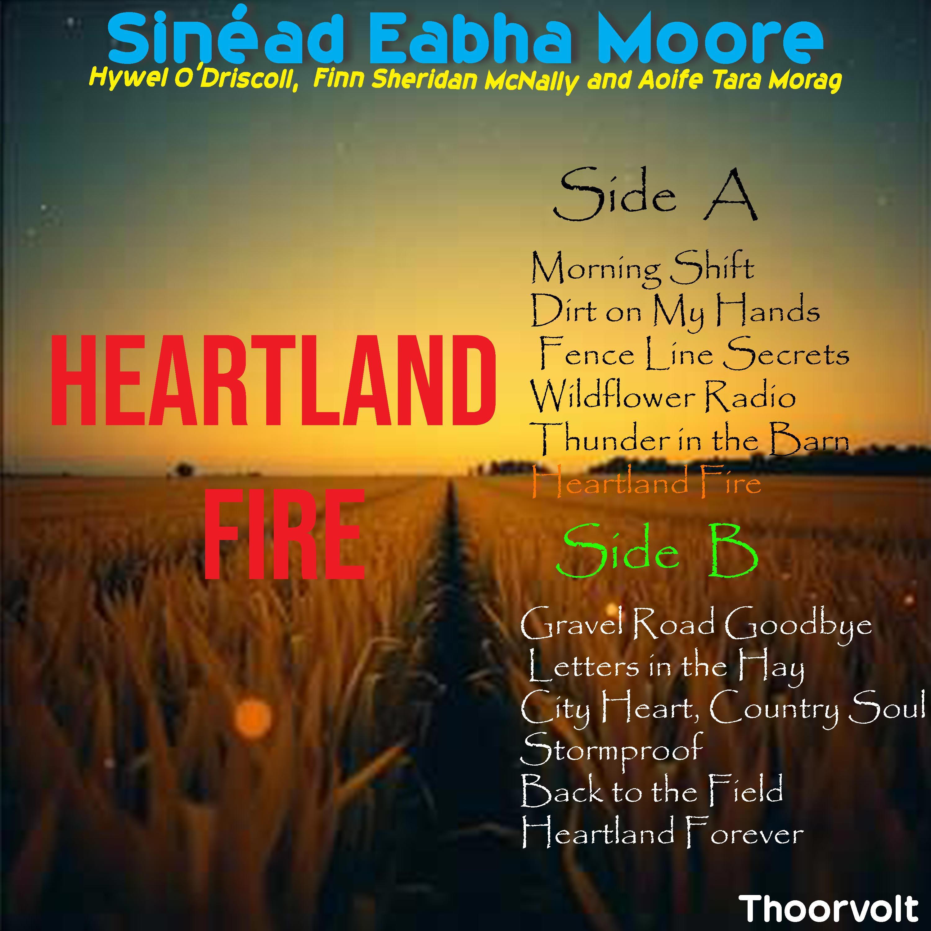 Gravel Road Goodbye! (She leaves home to chase her future bittersweet farewell between two hearts still burning)