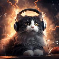 Thunder Whiskers: Cat Soothing Sounds