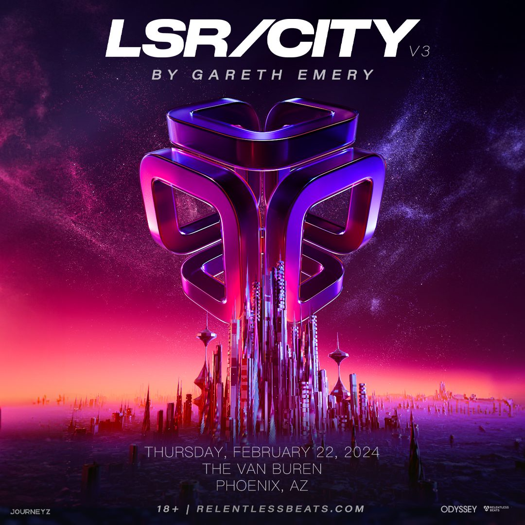 Gareth Emery LSR/CITY V3, The Van Buren Phoenix 2024 全球最新Trance现场