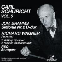 BRAHMS, J.: Symphony No. 2 / WAGNER, R.: Excerpts from Parsifal (Schuricht) (1966)