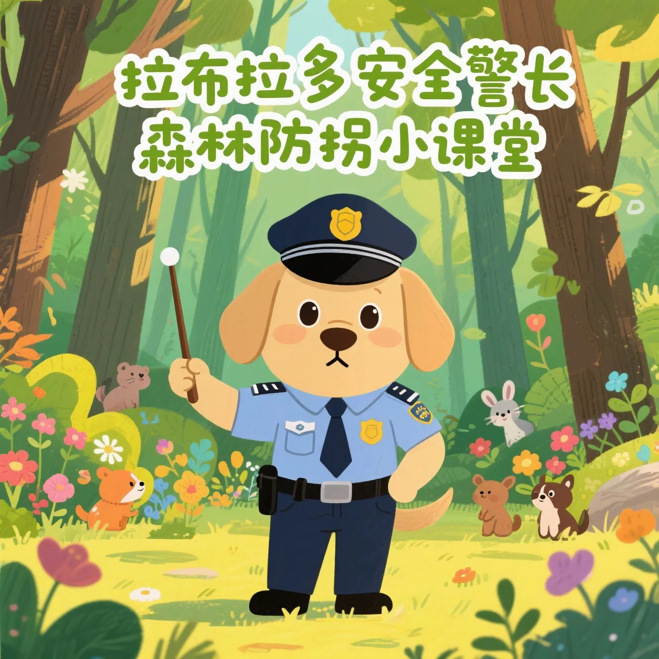 网络里的花孔雀骗子 - 儿童故事封面