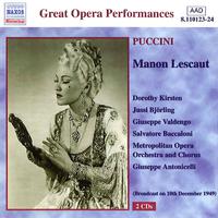 PUCCINI: Manon Lescaut (Kirsten, Björling) (1949)