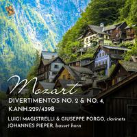 Mozart: Divertimentos No. 2 & No. 4, K.Anh.229/439b (For Two Clarinets and Basset Horn)