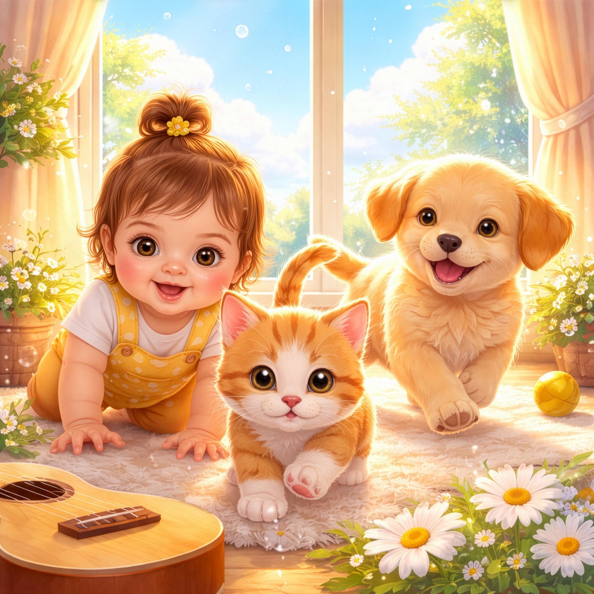 8:11 AM – Sunny Paws Steps