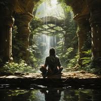 Iluminación Tranquila Del Estudio: Perspicacias Meditativas