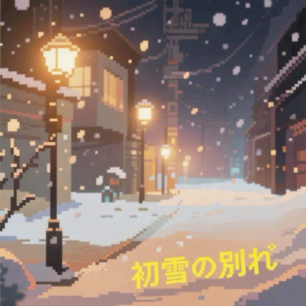 初雪の別れ